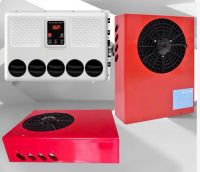 Điều Hòa Điện Ác Quy 24V, Cục Nóng Mỏng 2 Cục Cao Cấp Máy Nén DC Scroll 